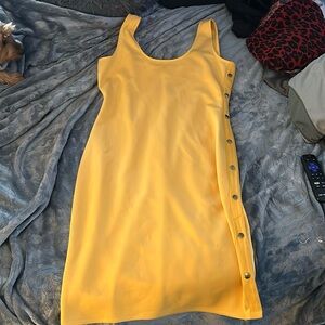 Yellow dress